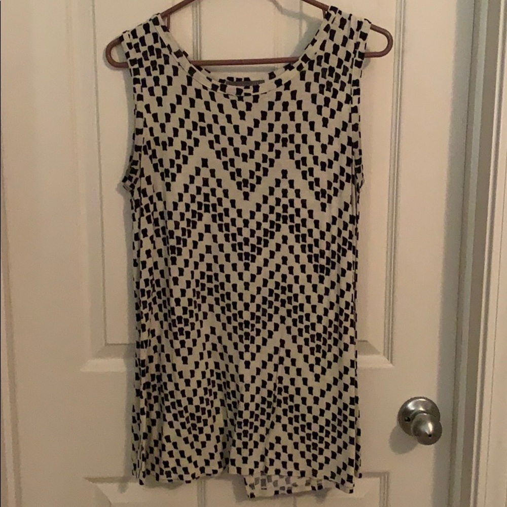 Open back blouse
